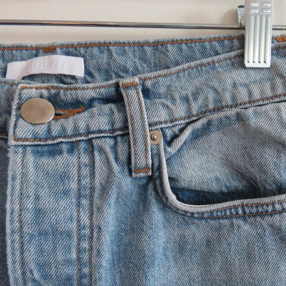 COPY - SABLYN Sammy Straight Leg High Rise Jeans in Azure Light Wash - Size 28 - Picture 5 of 16